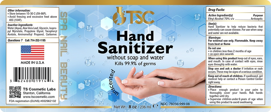 TSC - Hand Sanitizer Unscented 8oz