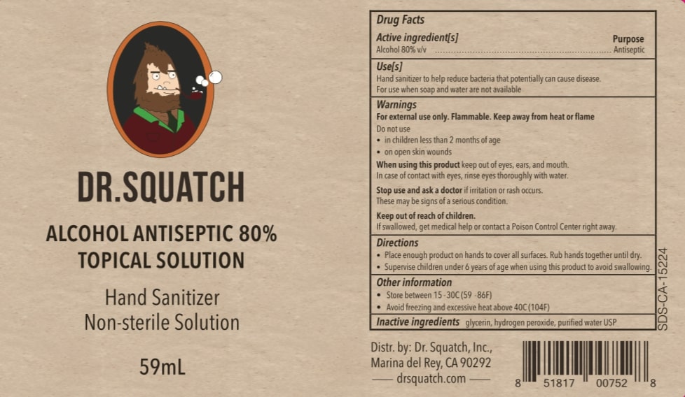 80 percent squatch Hand Sanitizer