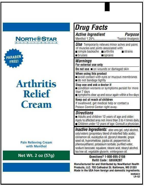 Arthritis Relief Label 57g