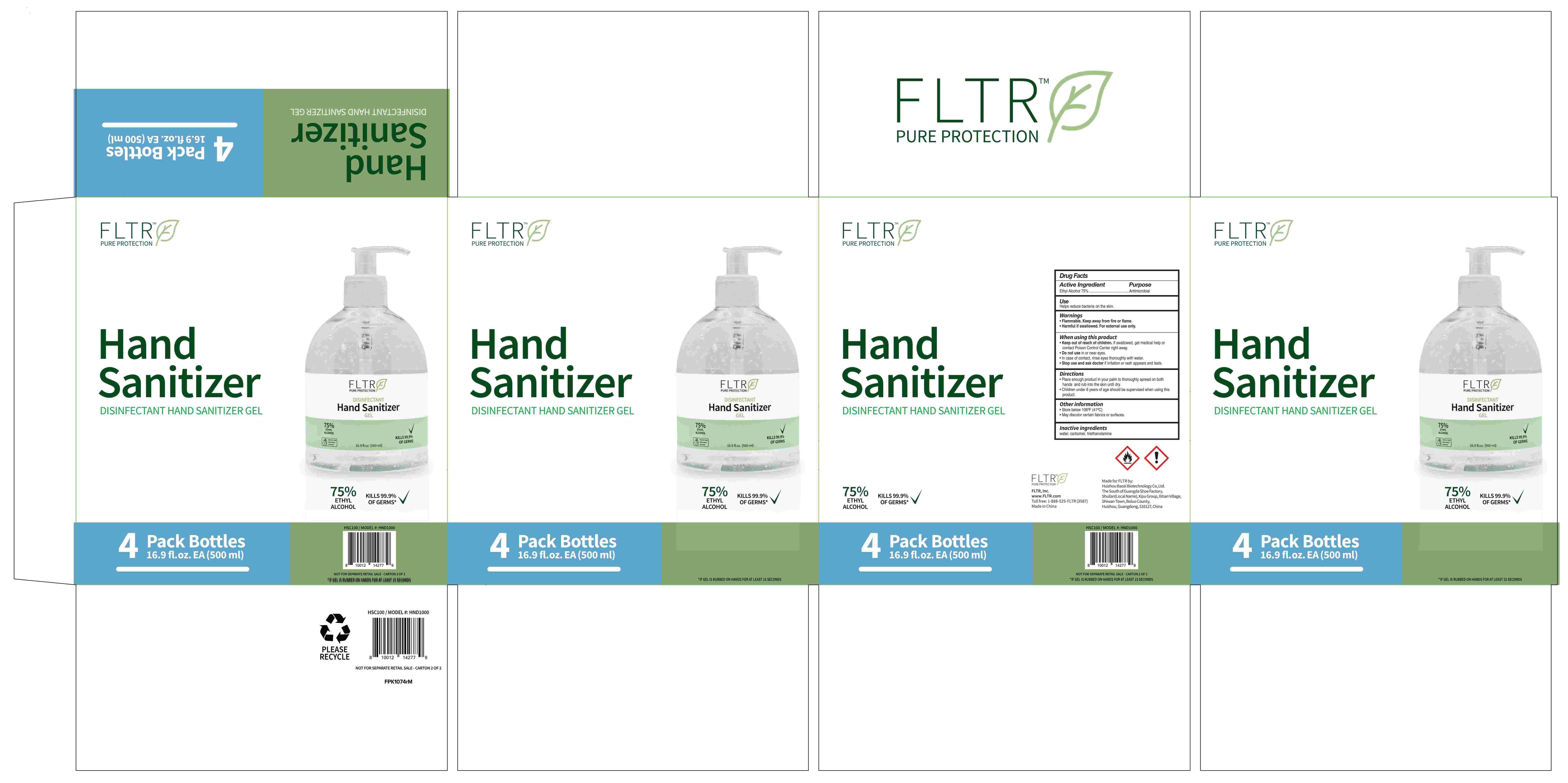 HSC100_Retail box_Hand Sanitizer 4PK