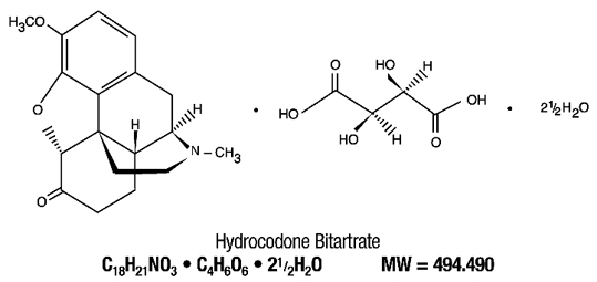 hydrocodone structure