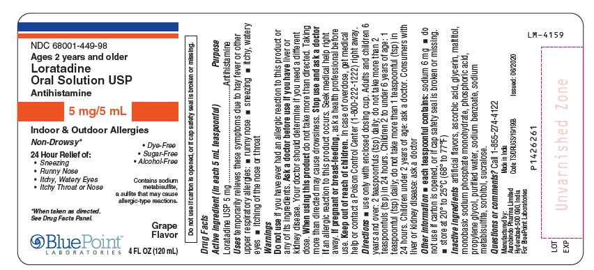 Loratadine OS Label