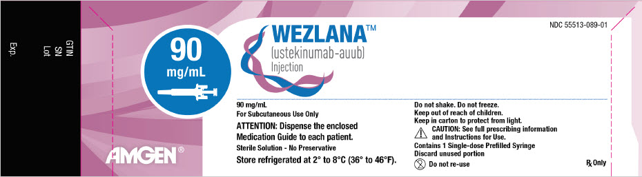 PRINCIPAL DISPLAY PANEL - 90 mg/mL Syringe Carton Label