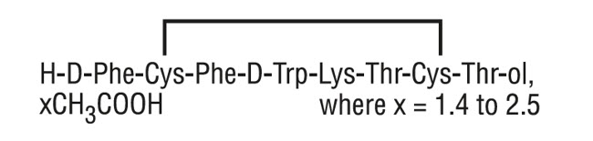 octreotide acetate amino acid sequence