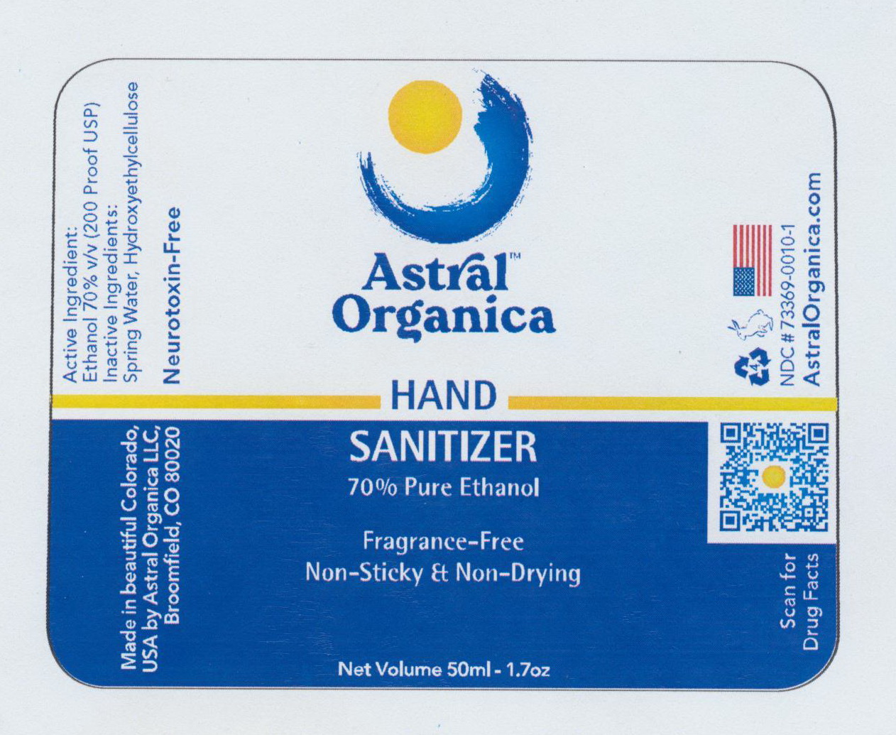 AstralOrganica HS Label