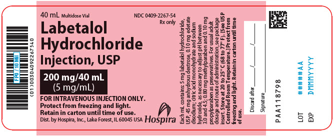 PRINCIPAL DISPLAY PANEL - 200 mg/40 mL Vial Label