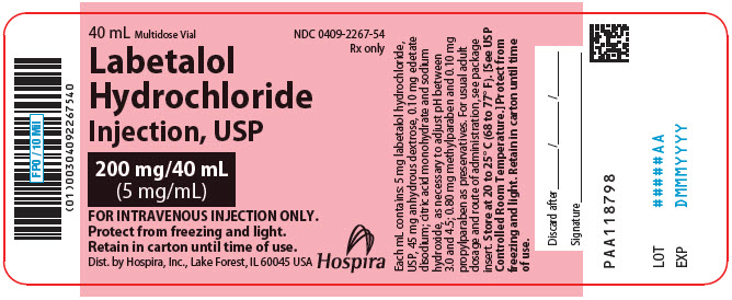 LABETALOL HYDROCHLORIDE injection