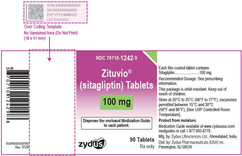 100 mg label