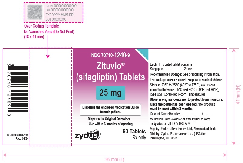 25 mg label