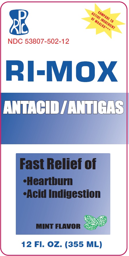 Antacid Front Label Image