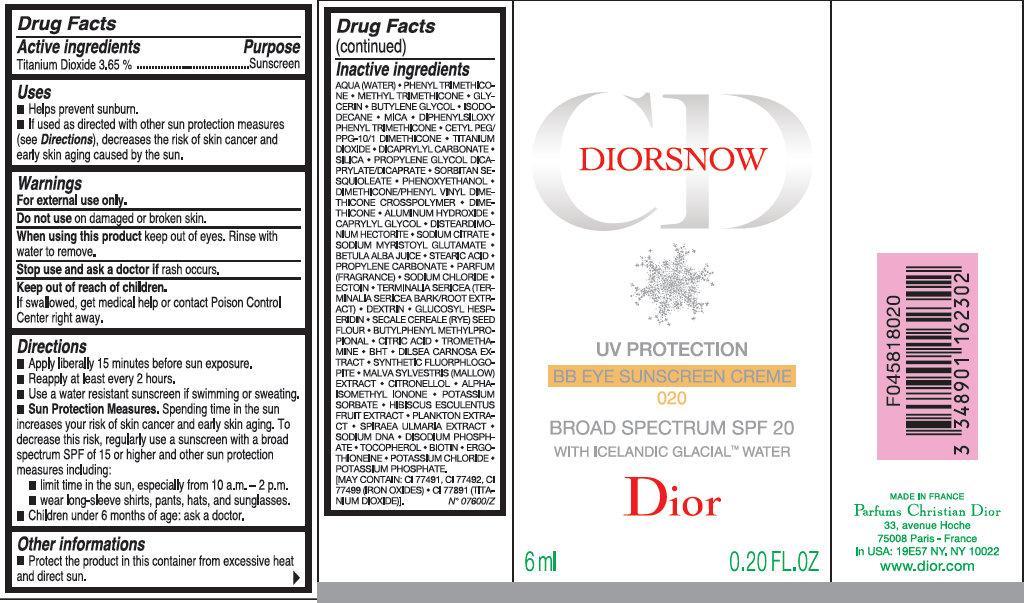 Dior Snow 020