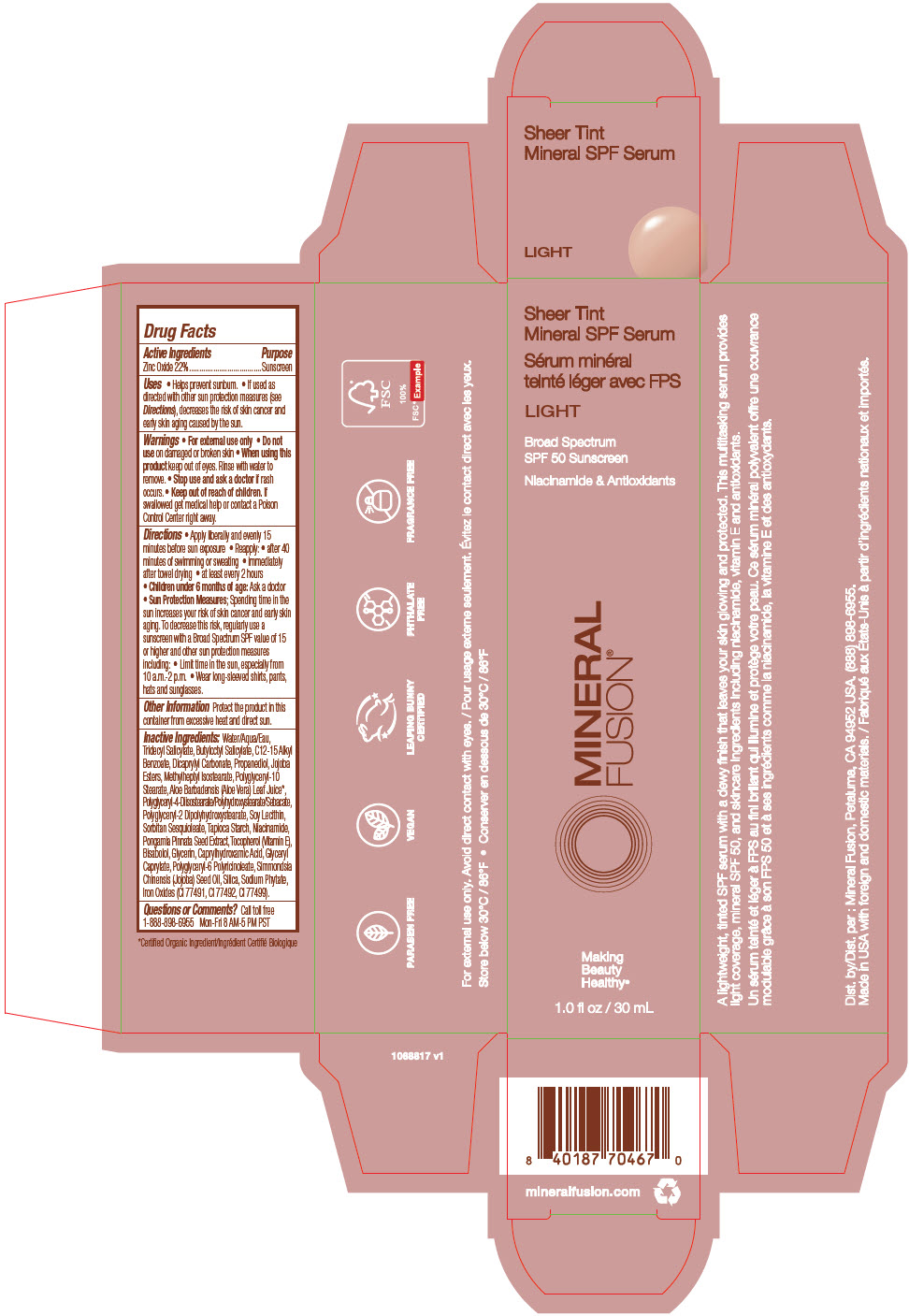 Principal Display Panel - 30 mL Bottle Carton - LIGHT