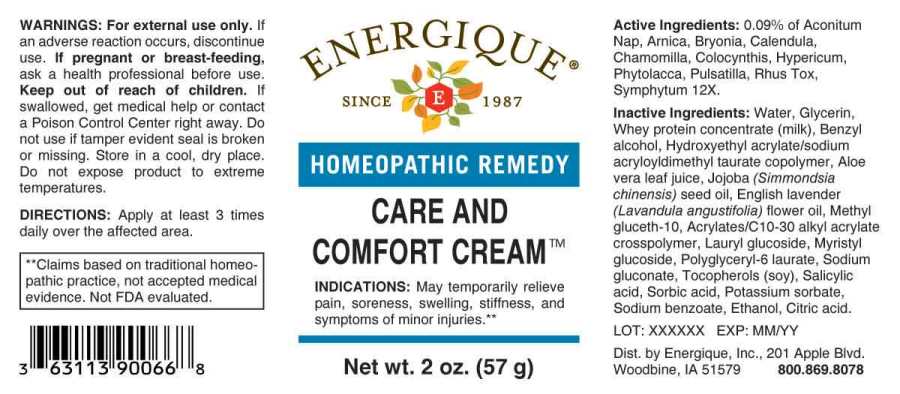 Care and Comfort Cream