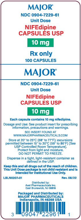 10mg carton label