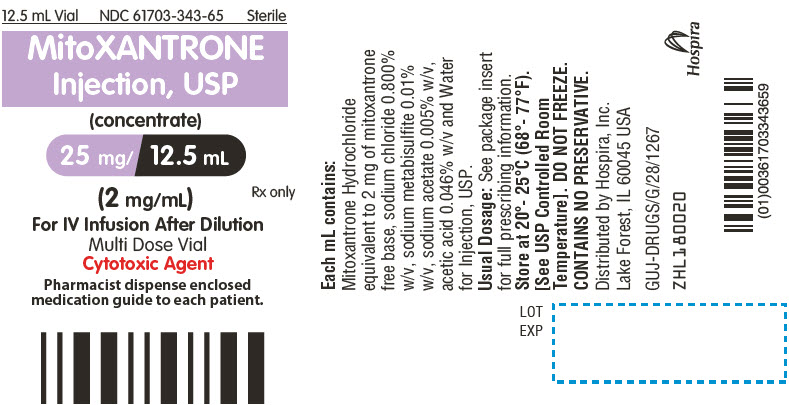PRINCIPAL DISPLAY PANEL - 12.5 mL Vial Label