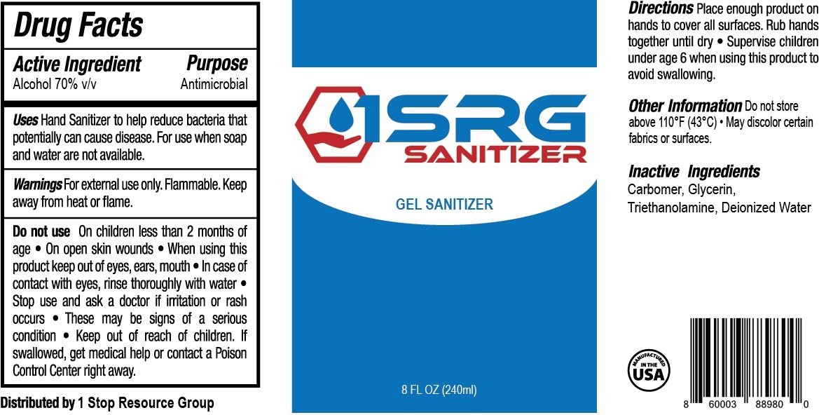 8 oz Hand Sanitizer gel