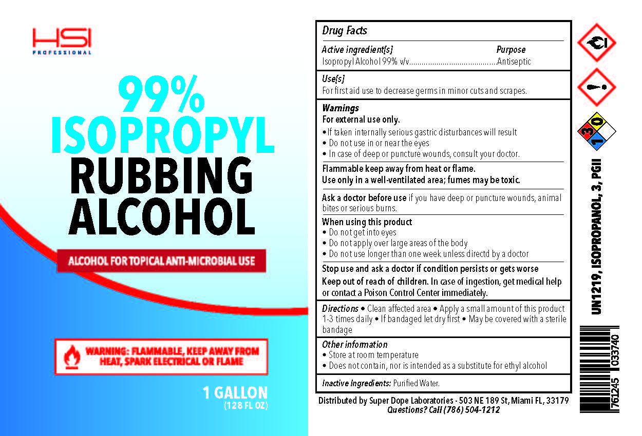 RUBBING ALCOHOL- isopropyl alcohol solution