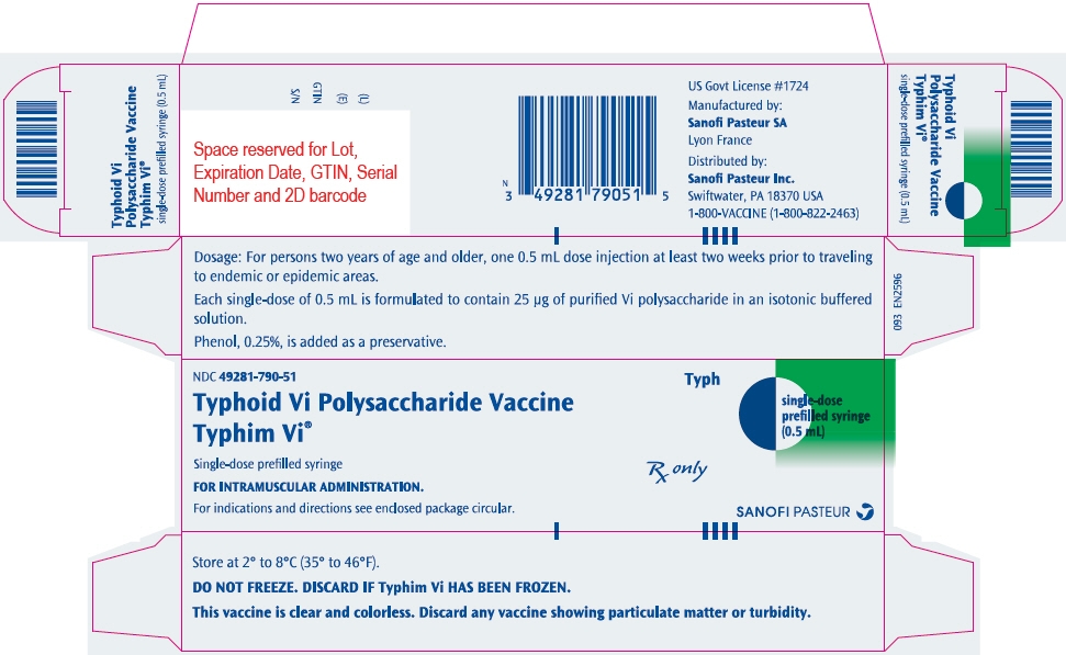 Typhim Vi Salmonella Typhi Ty2 Vi Polysaccharide Antigen Injection Solution