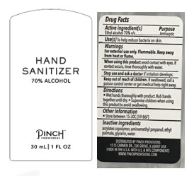 Pinch Provisions Hand Sanitizer 1 fl oz