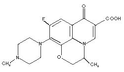 Ofloxacin chem structure.tif