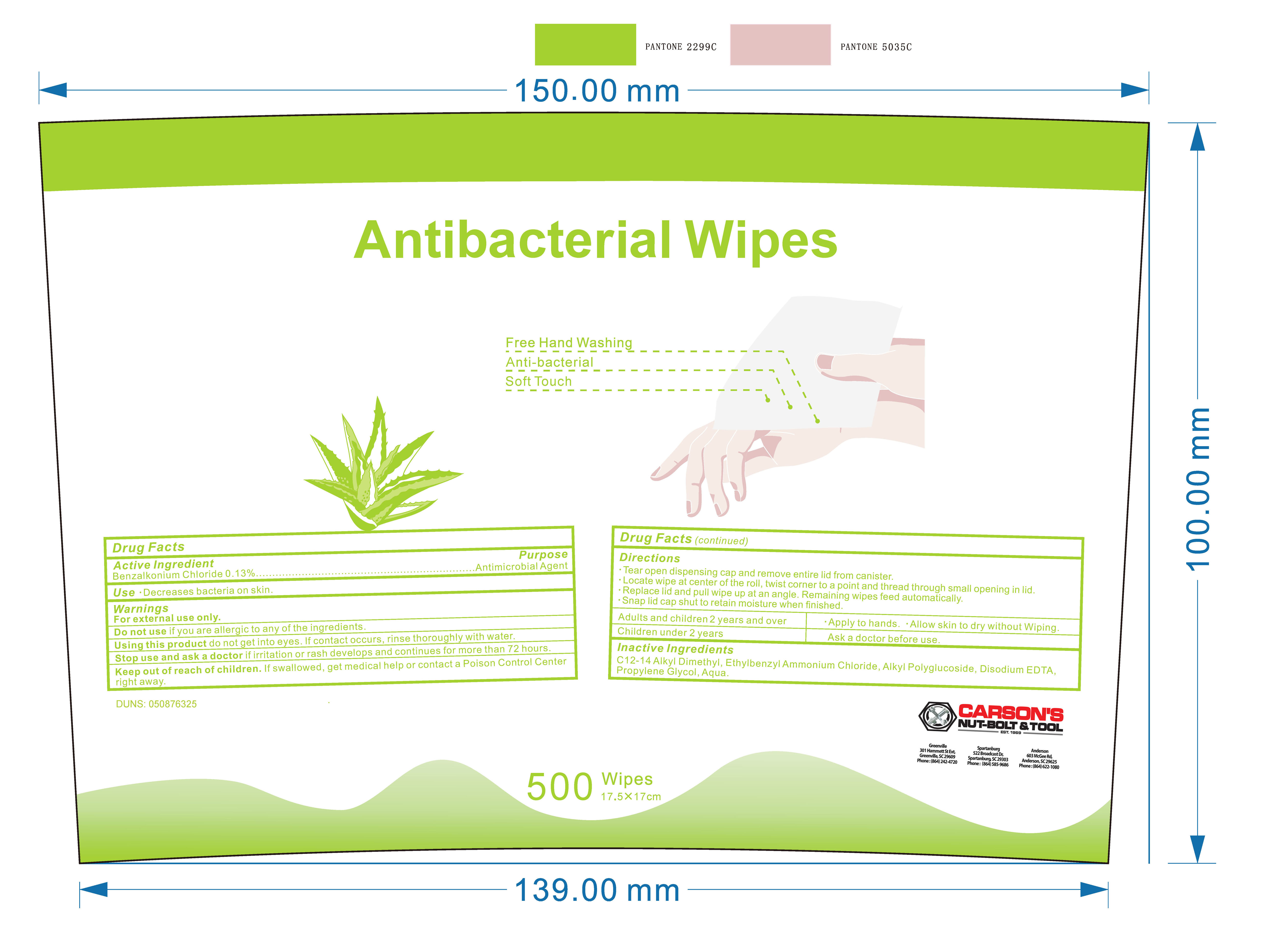 label-500 wipes