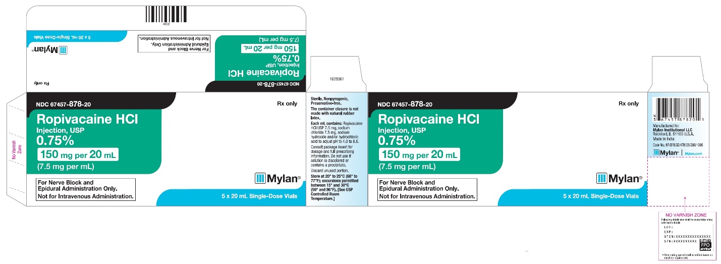Carton 150 mg per 20 mL