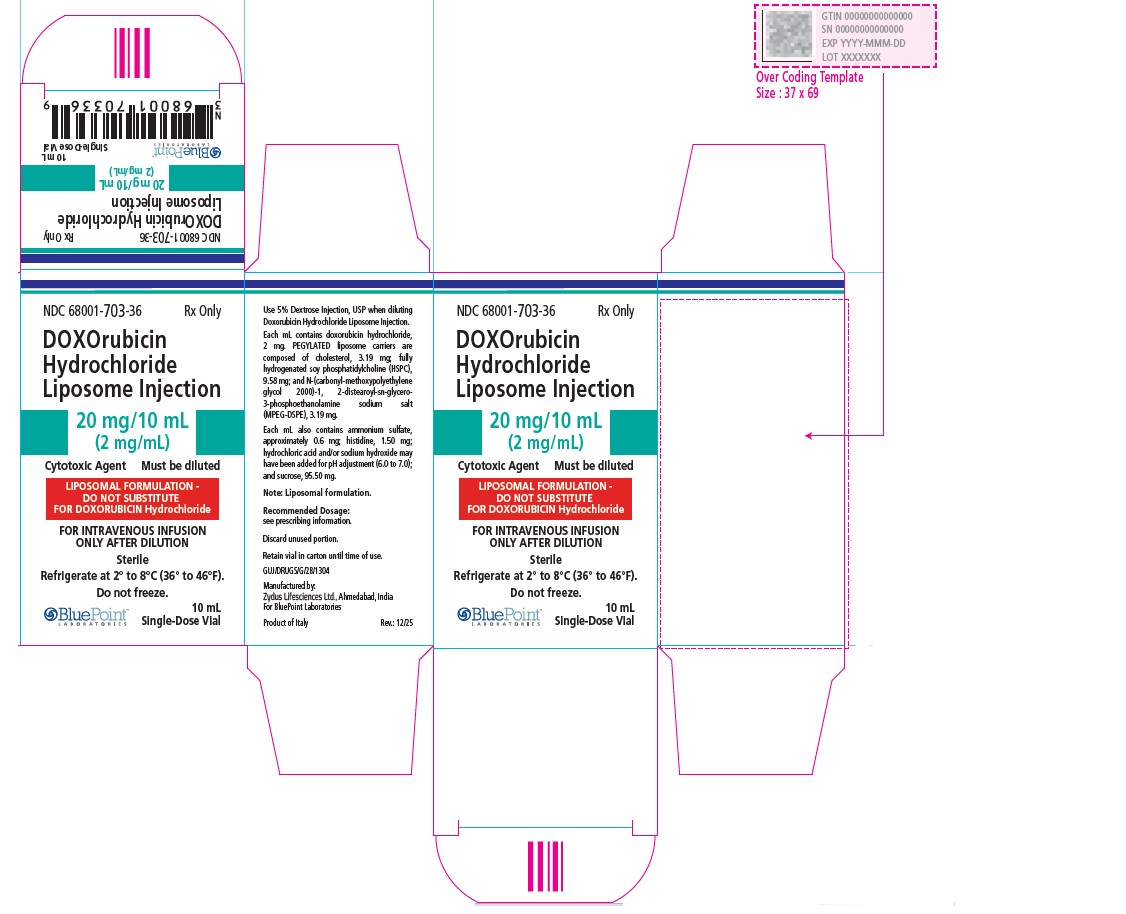 Carton - Doxorubicin HCL Liposome Injection 20mg/10ml