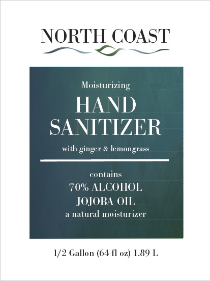 North Coast Hand Sanitizer 64 fl oz Front