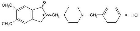 Structured formula for donepezil