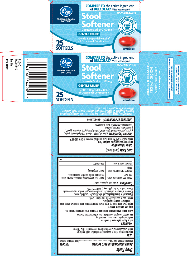 Docusate sodium 100 mg