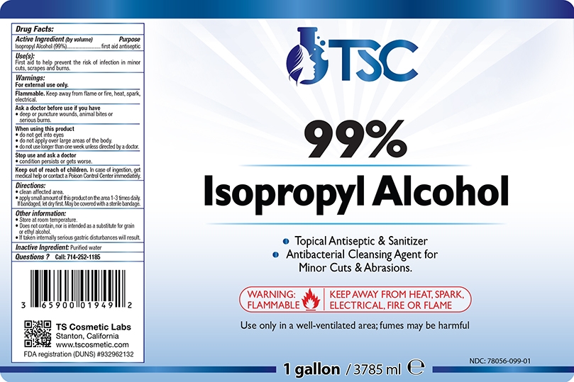 99% Isopropyl Alcohol - 1 gal