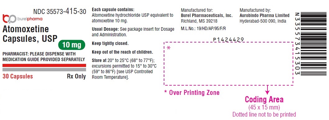 PACKAGE LABEL-PRINCIPAL DISPLAY PANEL - 10 mg (30 Capsules Bottle)