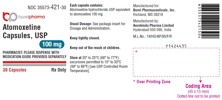 PACKAGE LABEL-PRINCIPAL DISPLAY PANEL - 100 mg (30 Capsules Bottle)