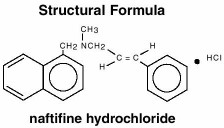 Naftifine Hydrochloride Chemical Structure
