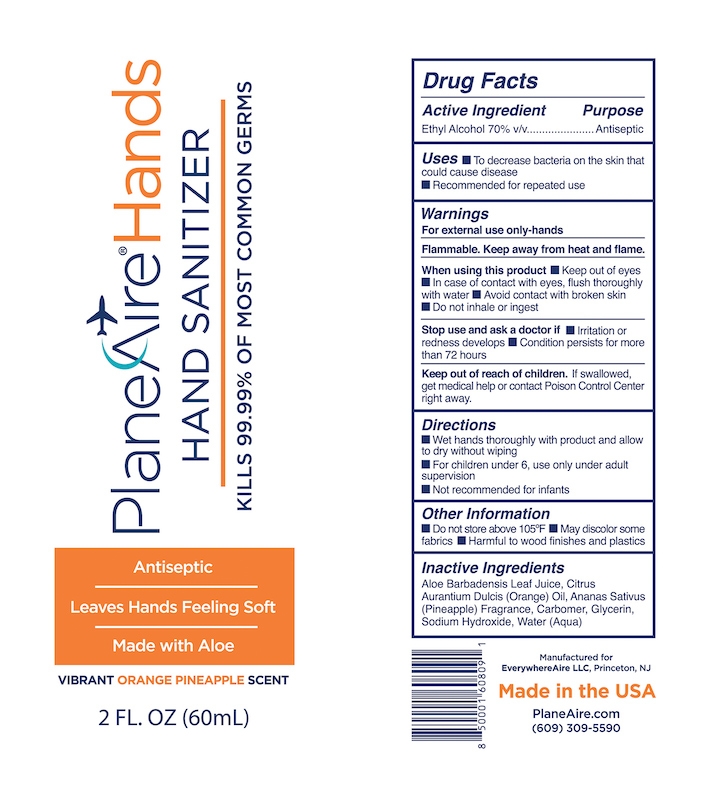 Package label front and back
