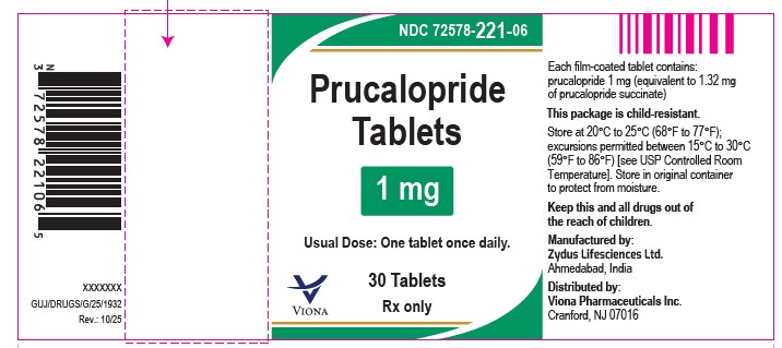 Pucalopride 1 mg