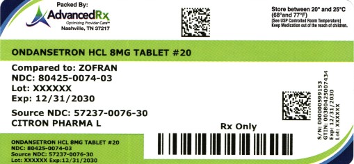 Ondansetron HCl 8mg #20