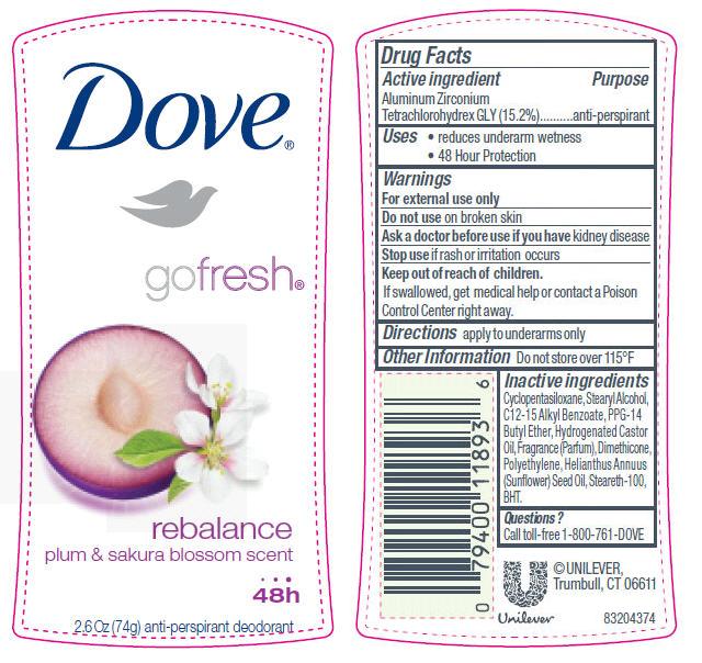 Dove Go Fresh Rebalance 48 PDP