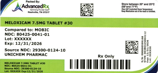 Meloxicam 7.5mg #30