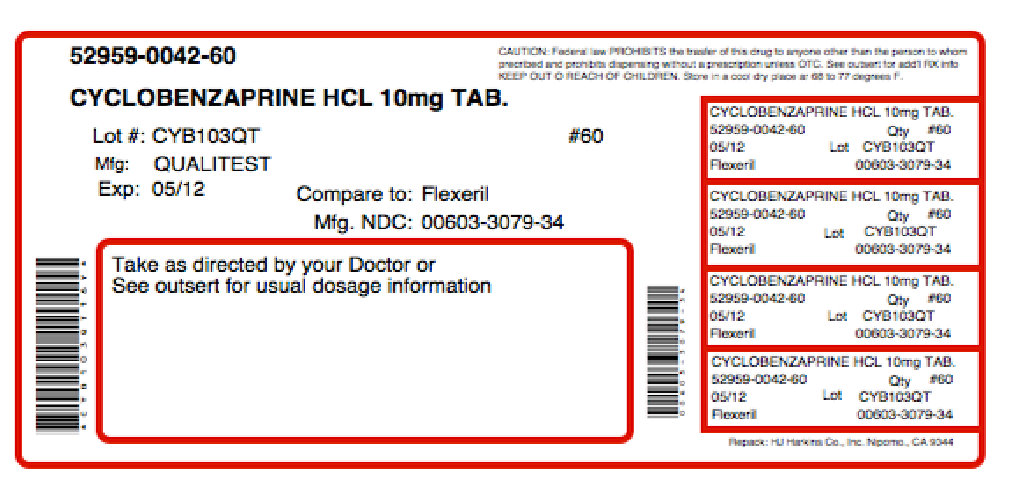 Cyclobenzaprine 10mg