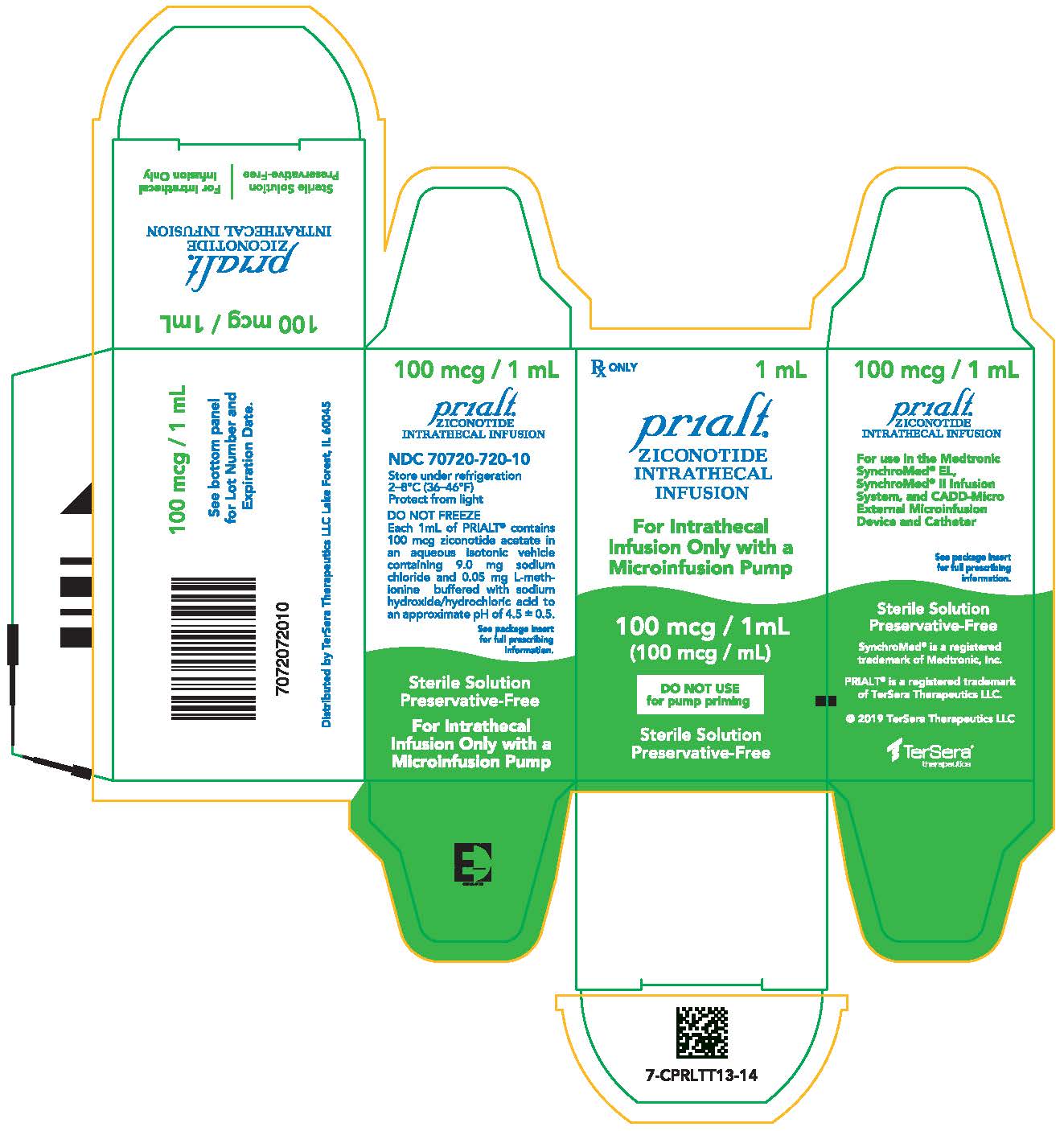 PRINCIPAL DISPLAY PANEL - 1 mL Carton
