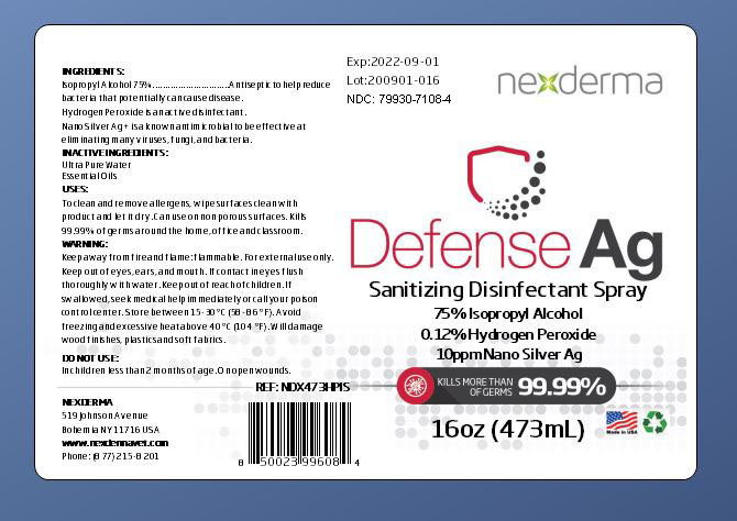 16oz ISO Disinfectant label