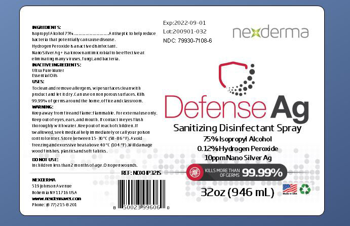 32oz ISO Disinfectant label