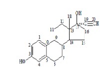 Ethinylestradiolstructure