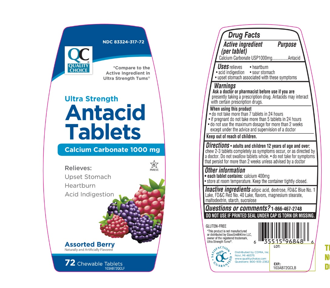 QC(CDMA) Ultra Strength Antacid Assorted Berry