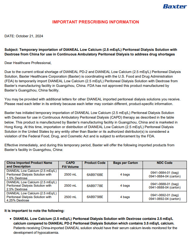 Dianeal DHCP Letter 1