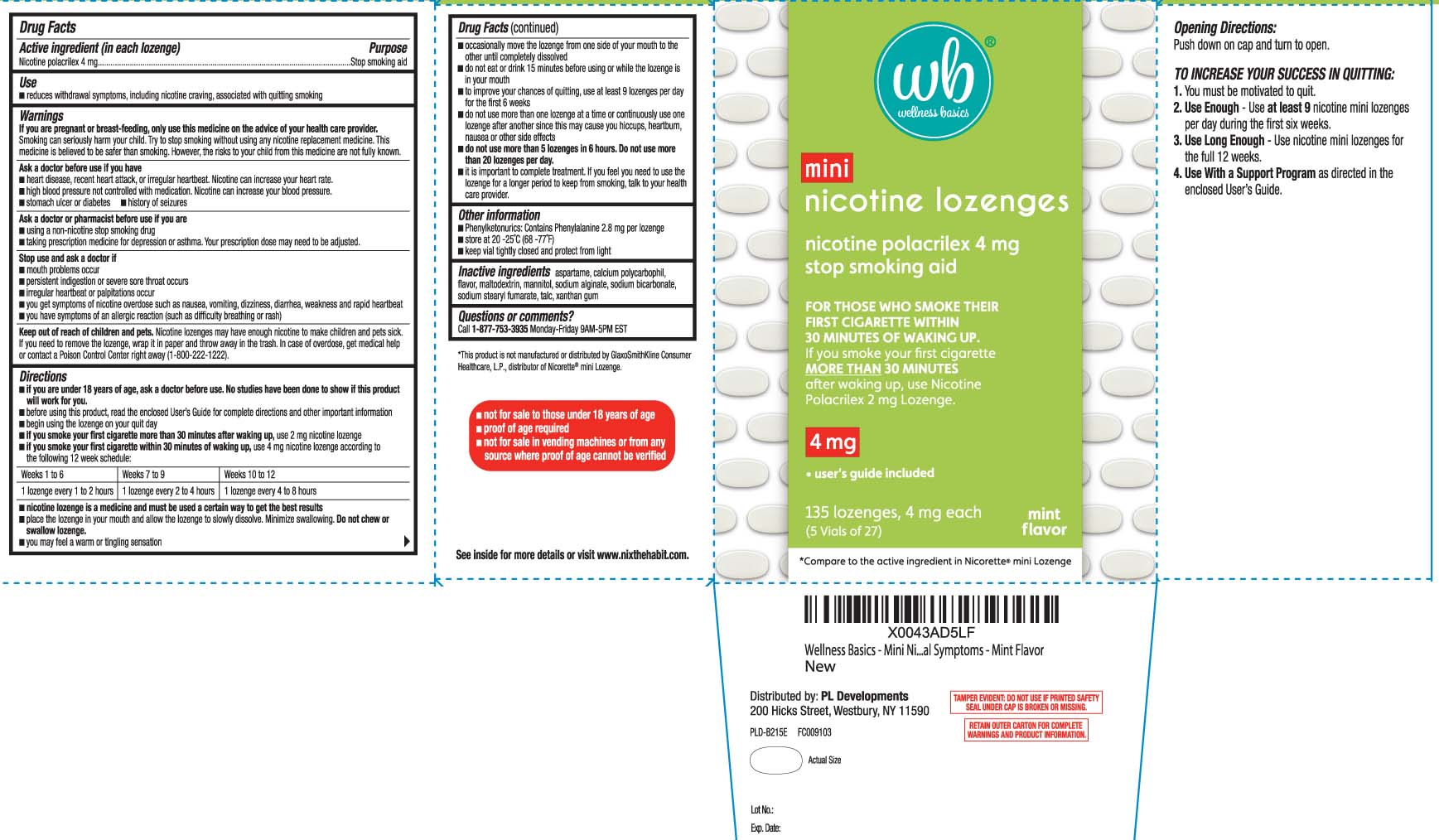 Nicotine Polacrilex 4 mg