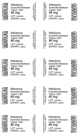 90 mg Nifedipine ER Tablet Blister