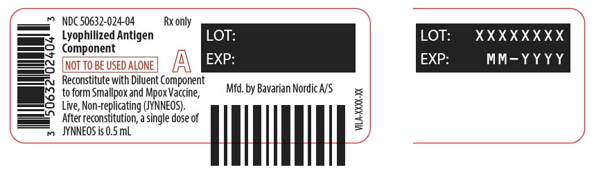 Lyophilized Antigen Component Vial Label