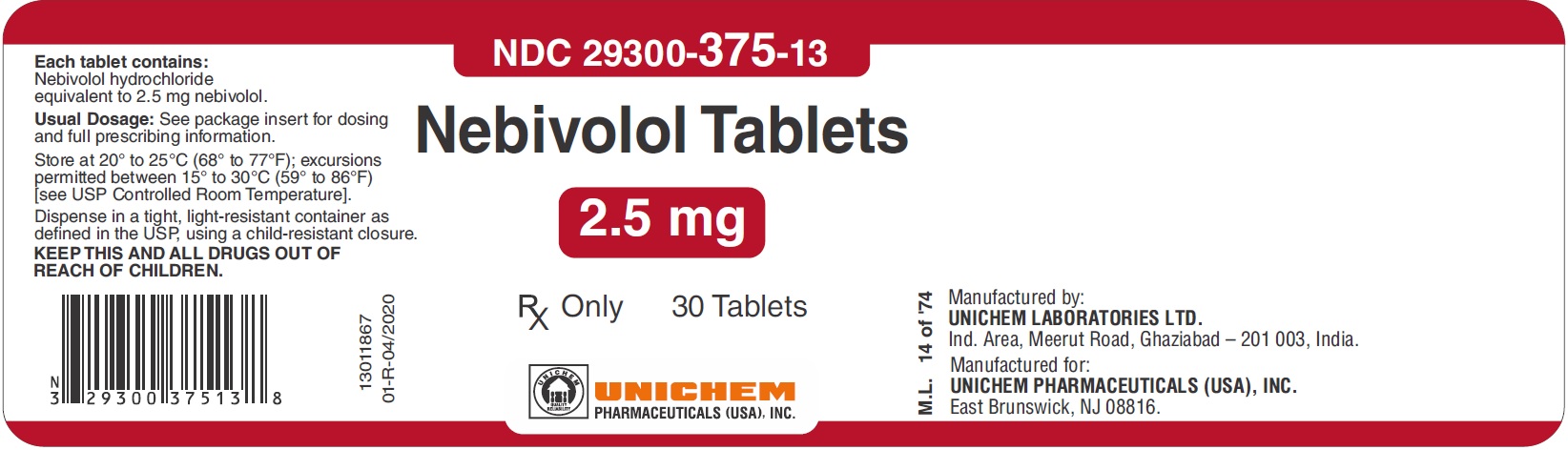 Nebivolol Tablets 2.5 mg 30 Tablets